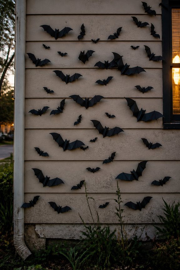 visually dense bat swarm