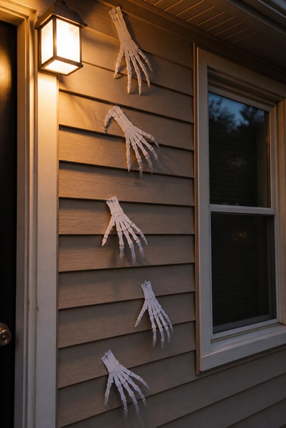 wall mounted descending paper hands
