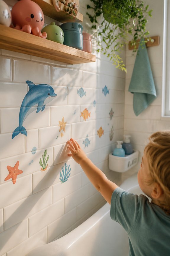 waterproof wall art ideas