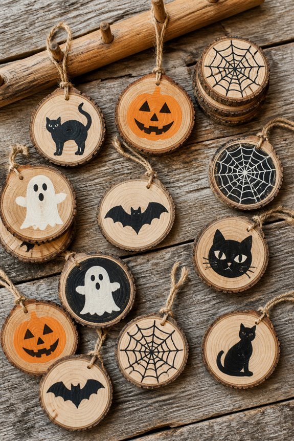 weatherproof personalized wood ornaments