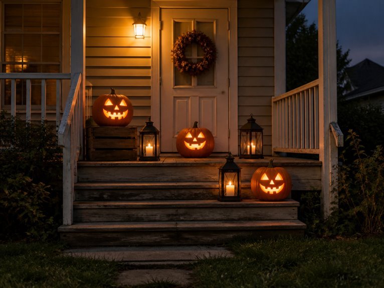witch hat decor arrangements
