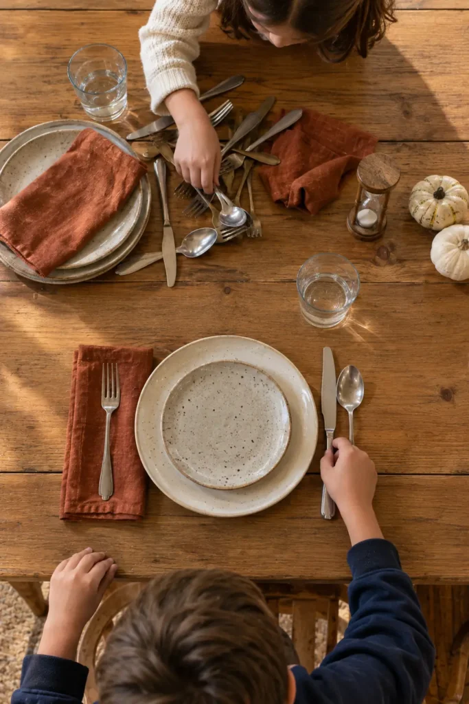 Kids Table Setting Race Game