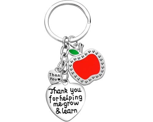 Thank-You Charm Keychain