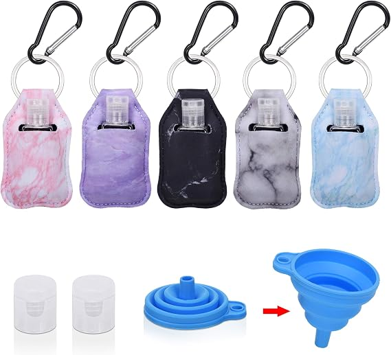 Hand Sanitizer Keychain Holders