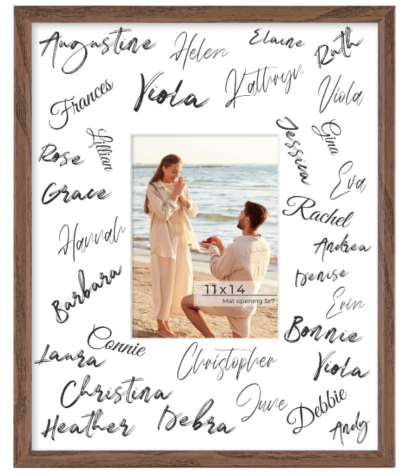 Class Photo Signature Frame